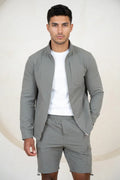 Premium Detail Cargo Shorts V2 - Gris topo