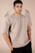 Camiseta extragrande Boxy Fit - Topo