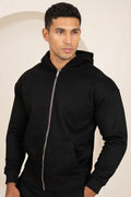 Premium Luxe Zip Up Hoody - Negro
