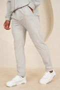 Pantalón Técnico con Forro en Contraste - Gris