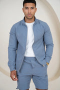 Premium Detail Cargo Shorts V2 - Azul acero