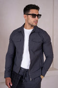 Sobrecamisa Utility Cargo de Raya Diplomática - Carbón