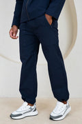 Pantalón Cargo Técnico Cepillado Pinnacle - Azul Marino
