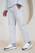 Pantalón Cargo Técnico Cepillado Pinnacle - Gris