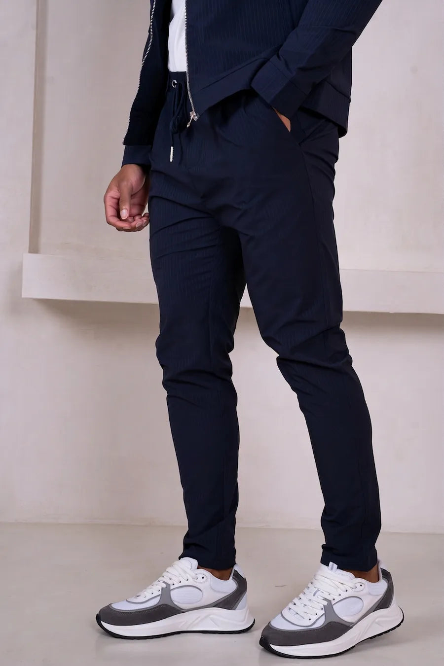 Pantalones de Raya Diplomática - Azul Marino