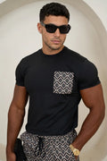 Camiseta con bolsillo Aztec Scuba - Negro