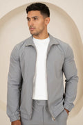 Chaqueta Técnica con Cremallera Motion - Gris